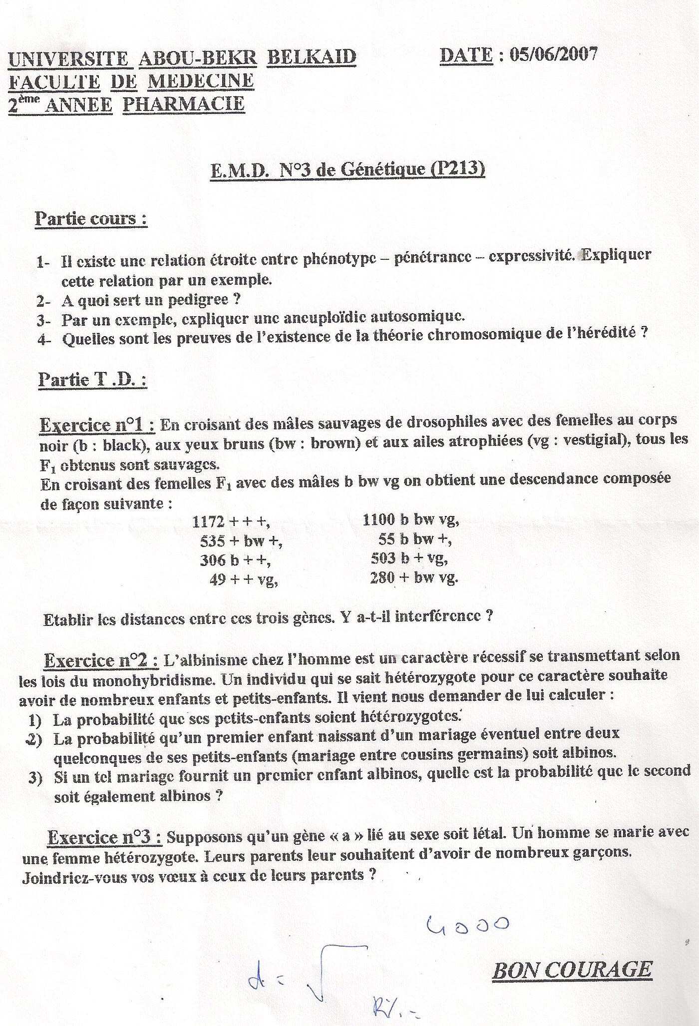 www.espace-etudiant.net - examen 2eme année pharmacie génétique4.jpg