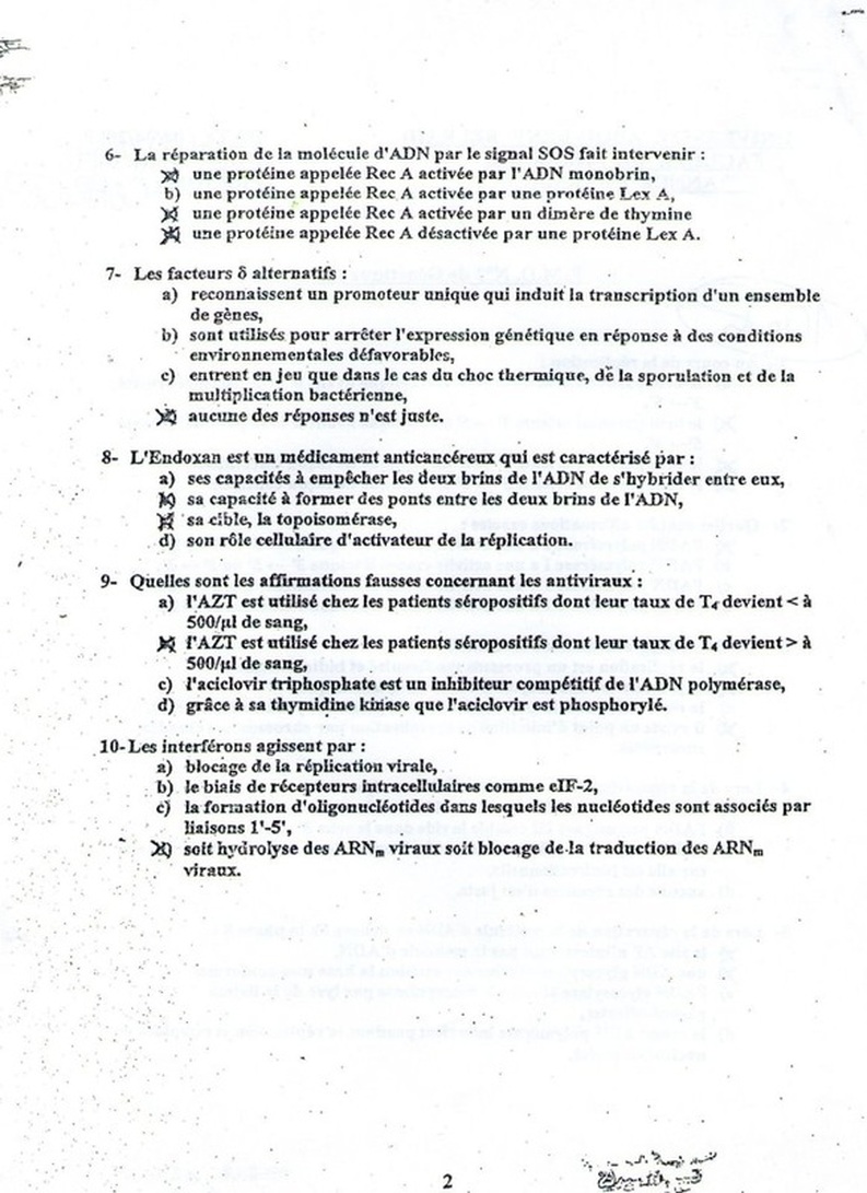 www.espace-etudiant.net - examen 2eme année pharmacie génétique2.jpg