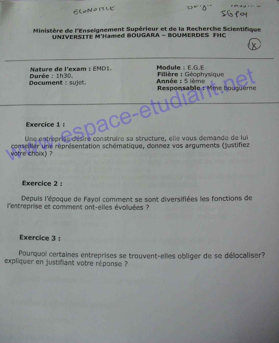 www.espace-etudiant.net - EMD 1 d'economie et gestion des entreprises (2) - INH Boumerdes.JPG