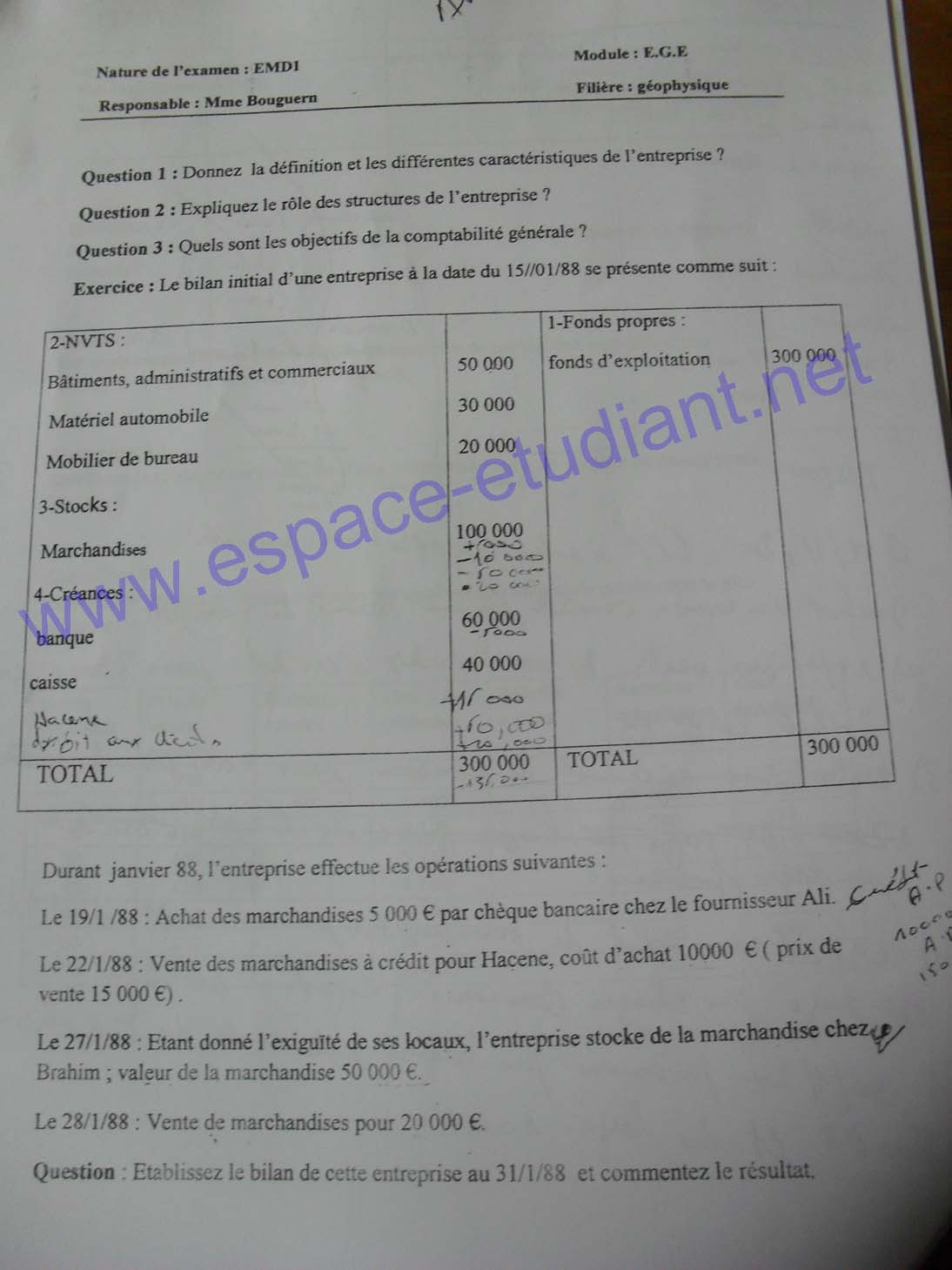 www.espace-etudiant.net - EMD d'economie et gestion des entreprises - INH Boumerdes.JPG